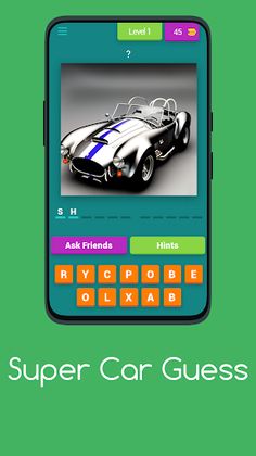 Super Car Guess - Screenshot 1