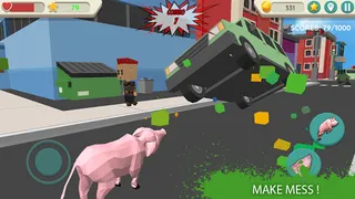 Crazy Pig Simulator - Screenshot 1