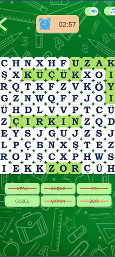 Cari Perkataan Bahasa Turki - Screenshot 3