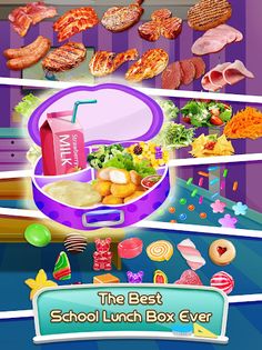 School Lunch Food - Lunch Box - Screenshot 3