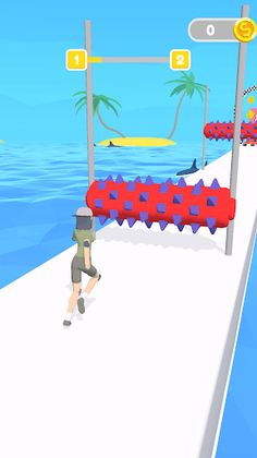 Gym Girl Race 3D - Screenshot 1