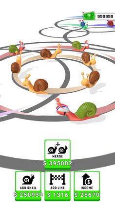 Snail Merge - Screenshot 4