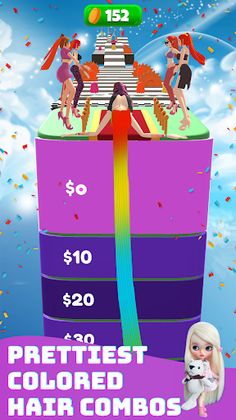 JoJo Dancing Hair Race 3D Game - Screenshot 3