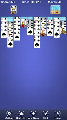 Spider Solitaire Pro - Screenshot 3