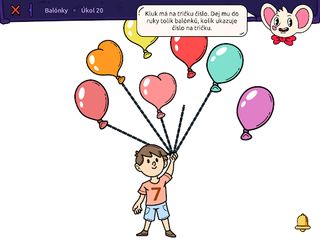 Myšák počítá! CZ Hra pro předš - Screenshot 3