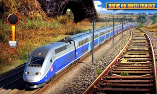 Offline Train Driving Game 3D - Screenshot 1