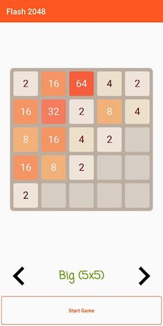 Flash 2048 Classic Puzzle: 204 - Screenshot 1