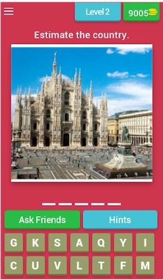 Guess The Country Word Trivia - Screenshot 2