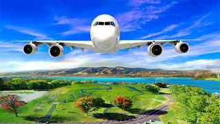 Flying planes Flight Simulator - Screenshot 2