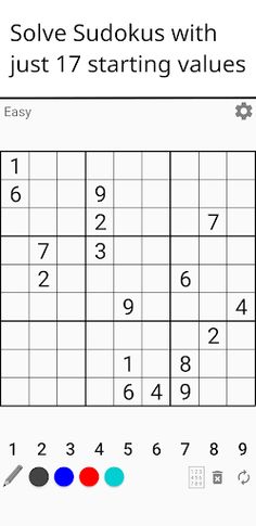 Sudoku 17 - Screenshot 1