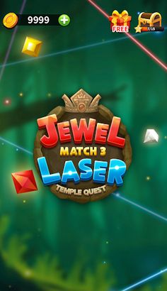 Jewel Match3 Laser Puzzle - Screenshot 2