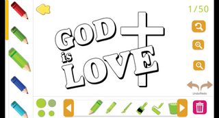A+ Bible Coloring Book Plus - Screenshot 2