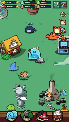 Slime Land : Slime Idle Simul - Screenshot 2