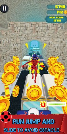 Subway Lady Princess Girl Run - Screenshot 4