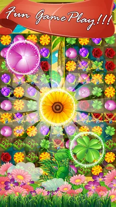Blossom Crush Match 3 - Blosso - Screenshot 3