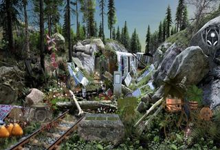 Escape Forest Train Station - Screenshot 2