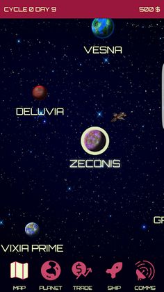 Cosmic Trader - Screenshot 2