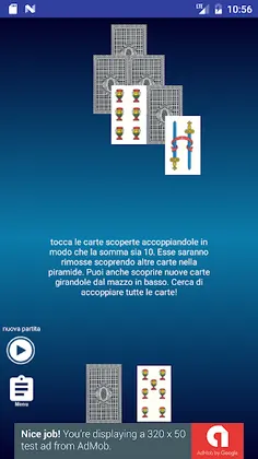 Solitario Piramide - Screenshot 2