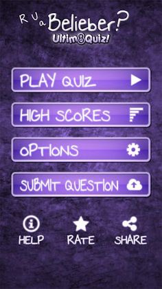 Justin Bieber Quiz: U8Q - Screenshot 2