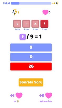 MATH X - Math Game - Screenshot 1