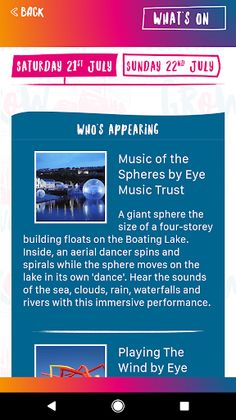 Grow Festival - Screenshot 2