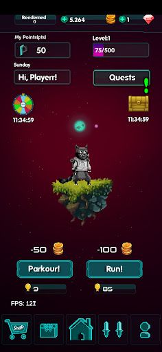 Mad Raccoon Runner - Screenshot 1