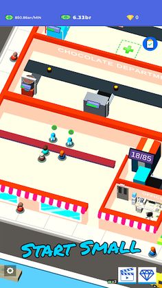 Candy Shop Idle Factory Tycoon - Screenshot 2