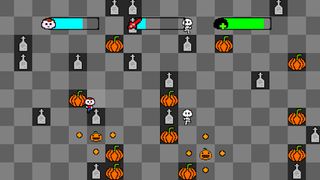 Spooky scary battle - Screenshot 1