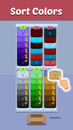 Color Sort: Cloth Organizer - Screenshot 2