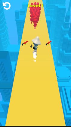 Shooting Blue Cat-Smurf - Screenshot 1