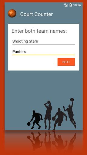 Basketball Court Counter - Screenshot 2