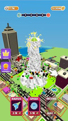 Idle Tornado - Screenshot 2