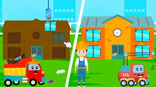 Digger Trucks Kid Construction - Screenshot 2