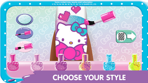 Hello Kitty Nail Salon - Screenshot 2