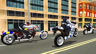 Police Moto Bike Mafia Chase - Screenshot 2