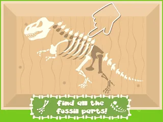 Dino Fossil Dig - Jurassic Adv - Screenshot 2
