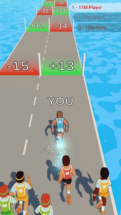 Marathon Run 3D - Screenshot 1