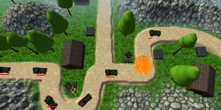 WAR-Tower Defence - Screenshot 2