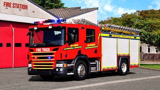 Fire Brigade Rescue Truck Game - Screenshot 3