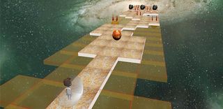 Zorb in space - Screenshot 1