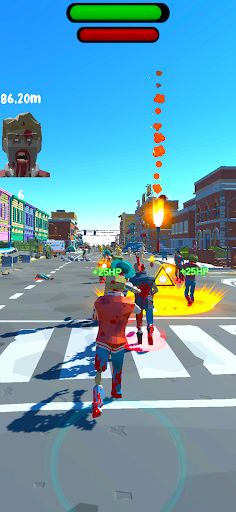 Hungry Hungry Zombie - Screenshot 1