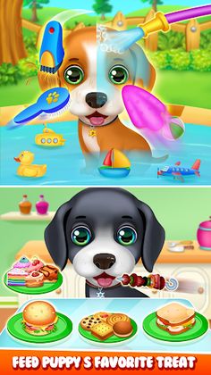 Puppy pet care salon game - Screenshot 3