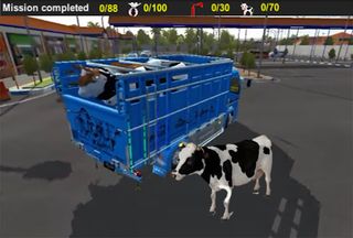 Truk Oleng Simulator Muat Sapi - Screenshot 1