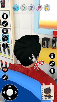 Barber Salon Hair Tattoo Games - Screenshot 4