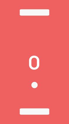 1D Pong - Screenshot 1