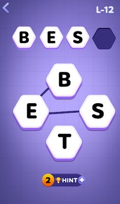 Four Letters Word Connect Game - Screenshot 1