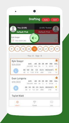 Baseball Draft 2 Teams - Screenshot 3