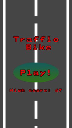 Traffic Bike Action Game - Screenshot 1