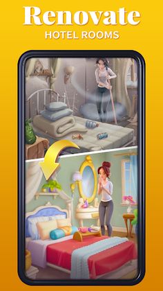 Merge Hotel Empire-Design Game - Screenshot 2