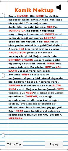 Komik Mektup - Screenshot 2